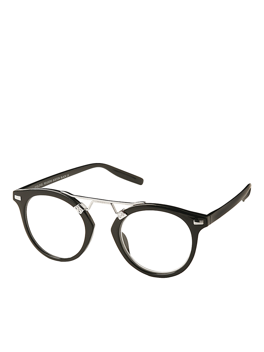 Купить Готовые очки для чтения EYELEVEL BOSTON BLACK Readers +3.0