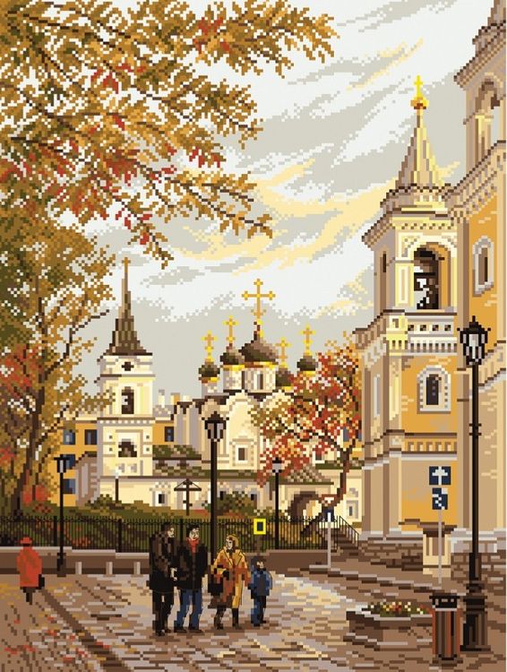 

Рисунок на ткани «Китай-город»