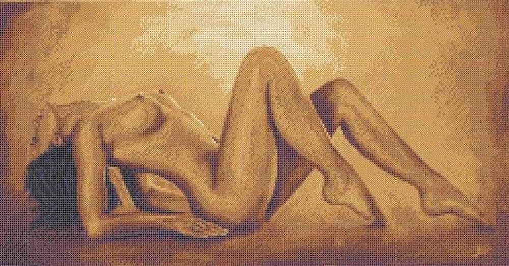 

Рисунок на ткани «Искушение»