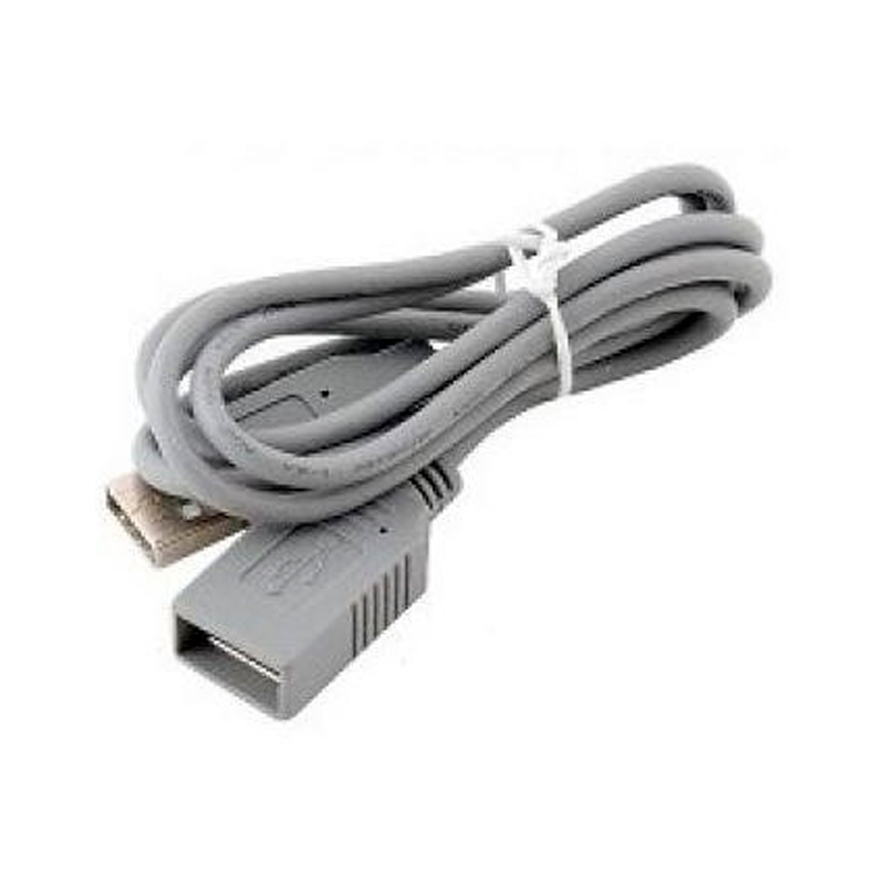 Удлинитель Bion Expert USB A - USB A вилка-розетка 0.75м (BNCC-USB2-AMAF-75CM/300) серый