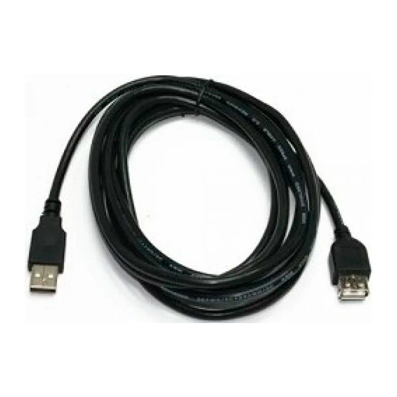 Удлинитель Bion Expert USB A - USB A вилка-розетка 1.8м (BNCCP-USB2-AMAF-6) черный