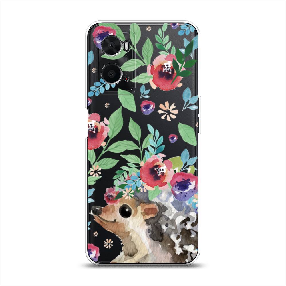 

Чехол Awog на Oppo A36 "Ежик в цветах акварель", Разноцветный, 259950-2