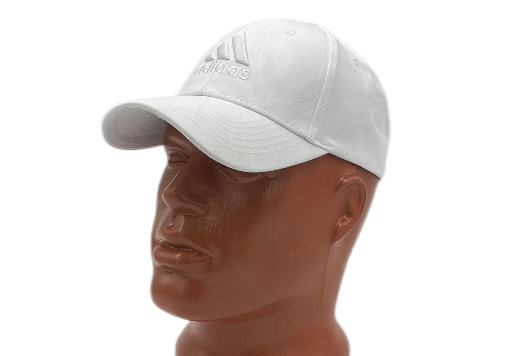 

Бейсболка мужская ADIDAS 95612235779459 белая, р, Белый, 95612235779459