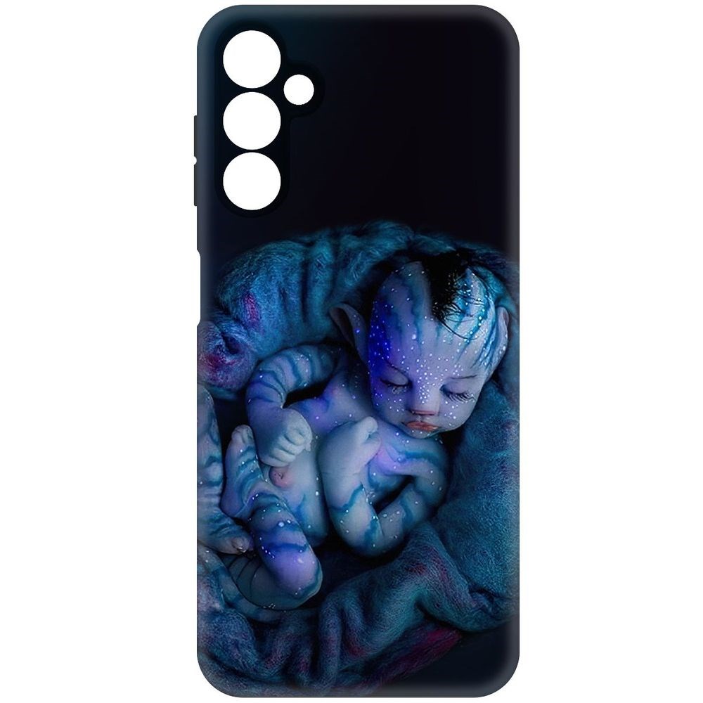 

Чехол-накладка Софт Аватар - Малышка для Samsung Galaxy A14 4G (A145), Черный