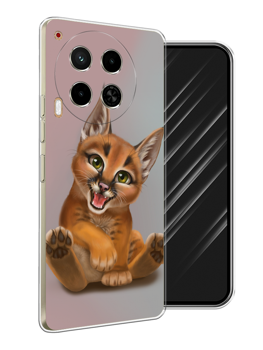 

Чехол Awog на Tecno Camon 30 4G "Малыш рыси", Оранжевый;серый, 305650-1