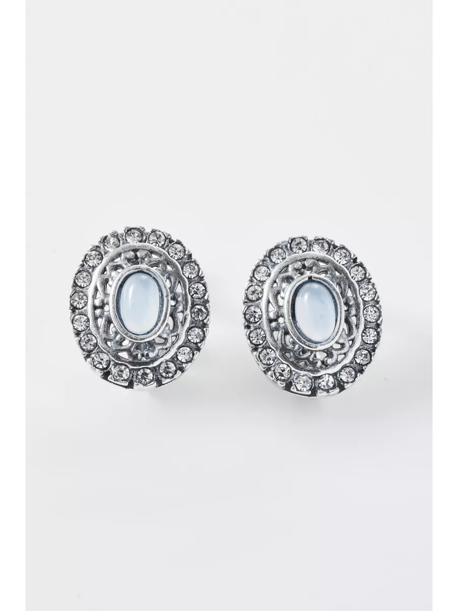 

Серьги из латуни SHINE & BEAUTY 801582, кварц, 801582