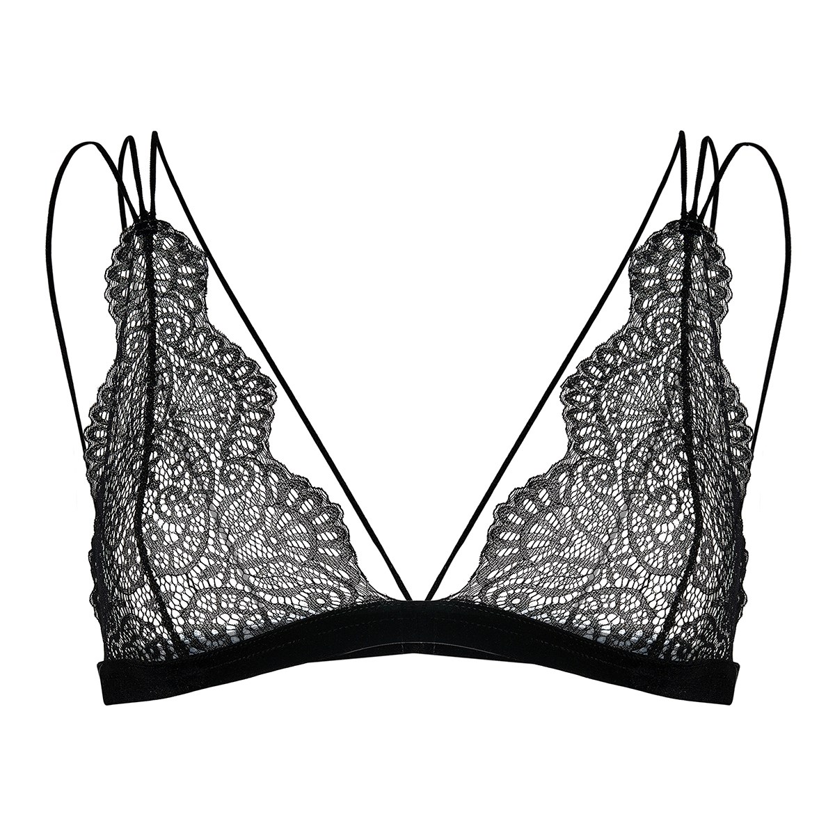 

Бюстгальтер женский Asya Muravieva Lingerie 32334 черный S, 32334