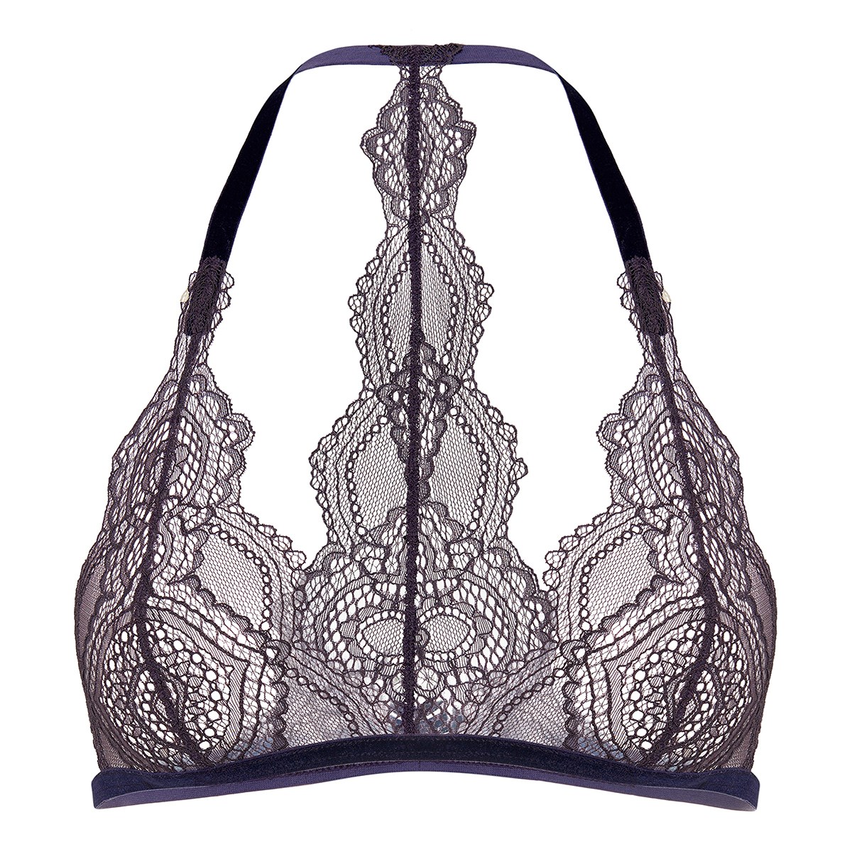 

Бюстгальтер женский Asya Muravieva Lingerie 32336 синий S, 32336