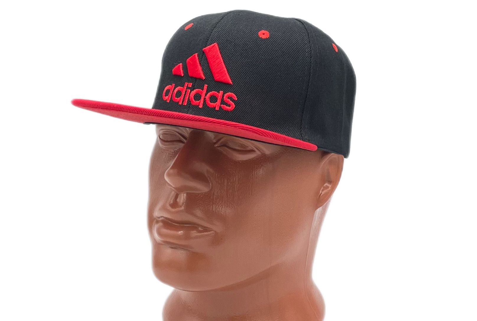 

Бейсболка мужская ADIDAS 010 красная/черная, р, Черный, 010