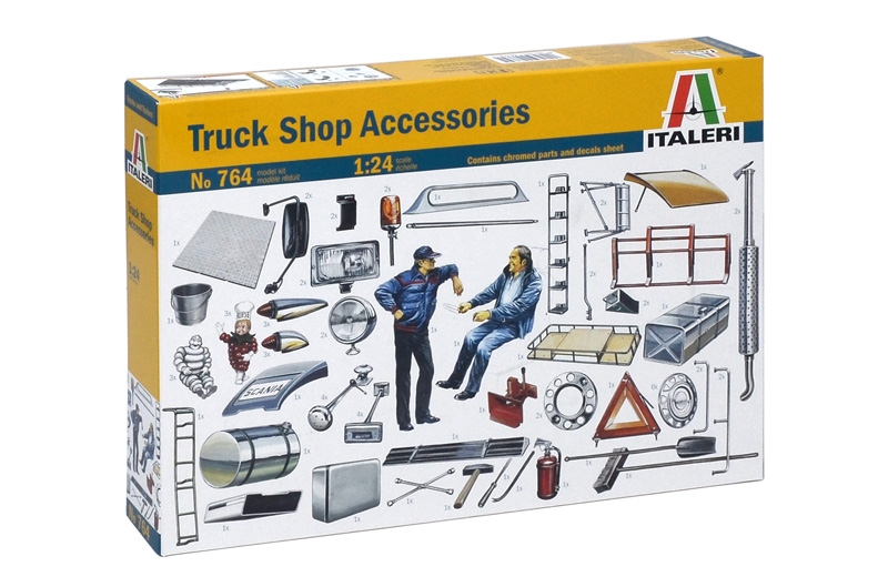 

Сборная модель Italeri 1/24 Truck Shop Accessories 0764