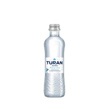 

Минеральная вода Turan 0.25л, без газа, стекло (упаковка 20 шт)