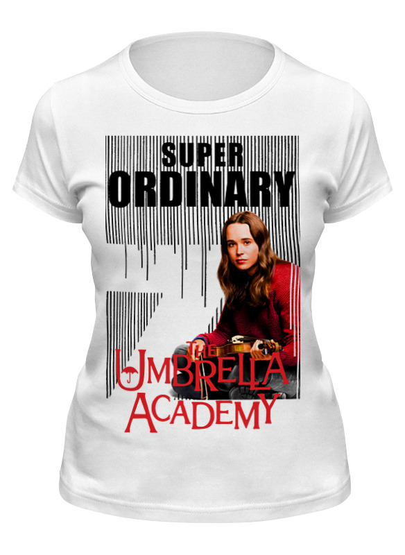 

Футболка женская Printio The umbrella academy белая 2XL, Белый, The umbrella academy