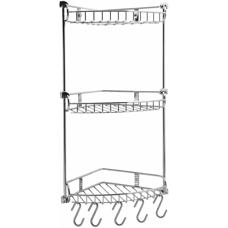 Полка для ванной комнаты WasserKRAFT K-1233 592х302.3х220 хром