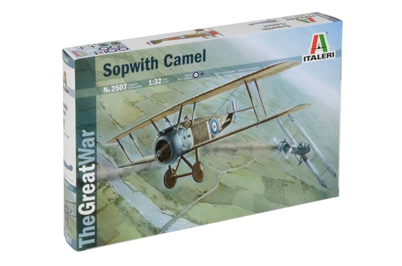 

Сборная модель Italeri 1/32 SOPWITH CAMEL WWI 2507