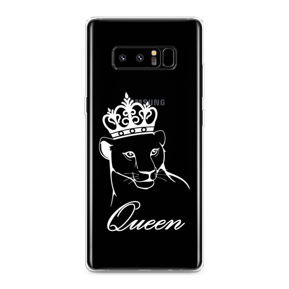 

Чехол Awog на Samsung Galaxy Note 8 "Львица королева", Бежевый;прозрачный, 25250-7