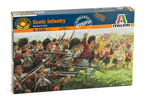 

Сборная модель Italeri 1/72 Scots Infantry 6136