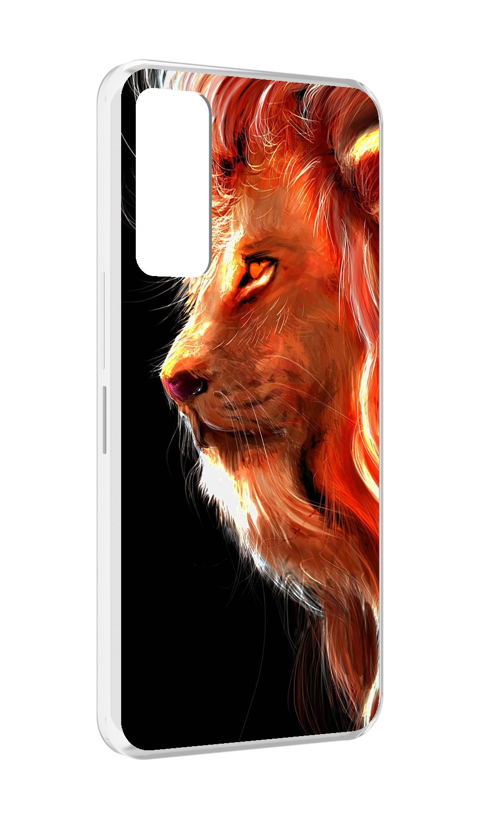 

Чехол MyPads Арт-рисунок-льва мужской для TCL 30 / TCL 30 5G / TCL 30+ plus, Прозрачный, Tocco