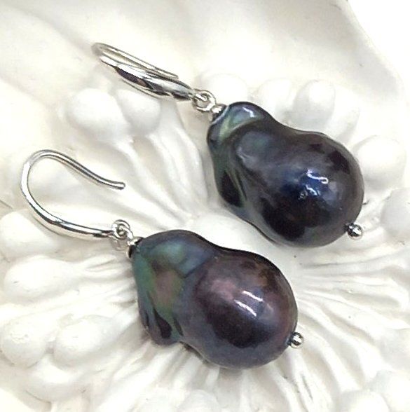 

Серьги из металла art-jewellery АВТОРСКИЕ УКРАШЕНИЯ 1-000-038, жемчуг, 1-000-038