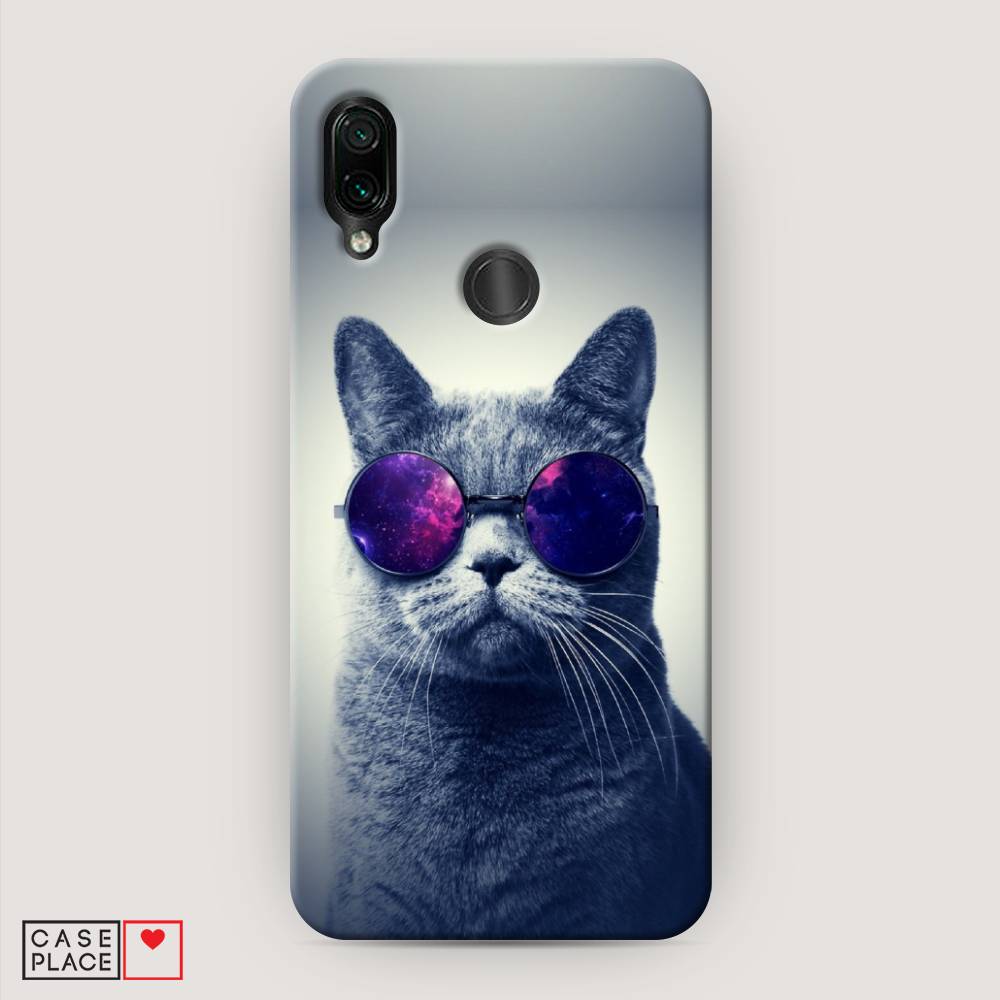 

Пластиковый чехол "Космический кот" на Xiaomi Redmi 7, 35020-1