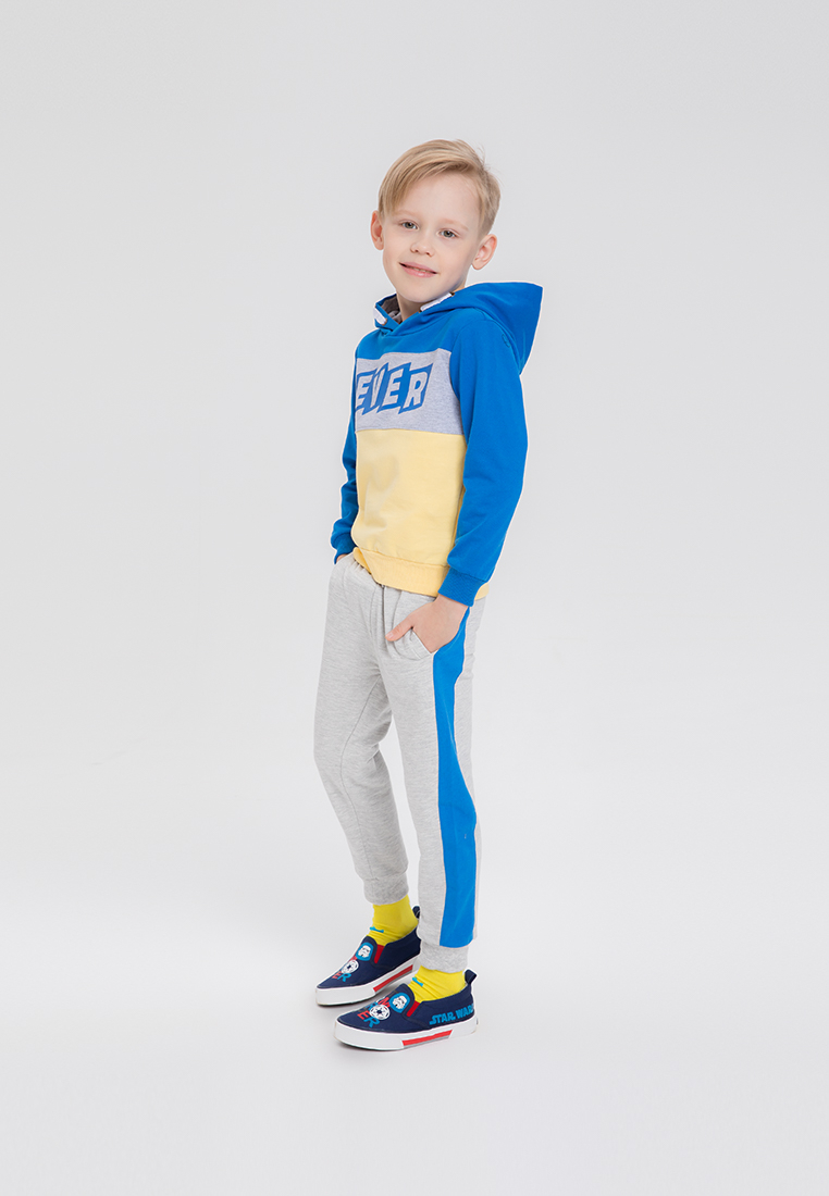 

Брюки детские Max&jessi SS19C14300510 светло-серый р.104, SS19C14300510