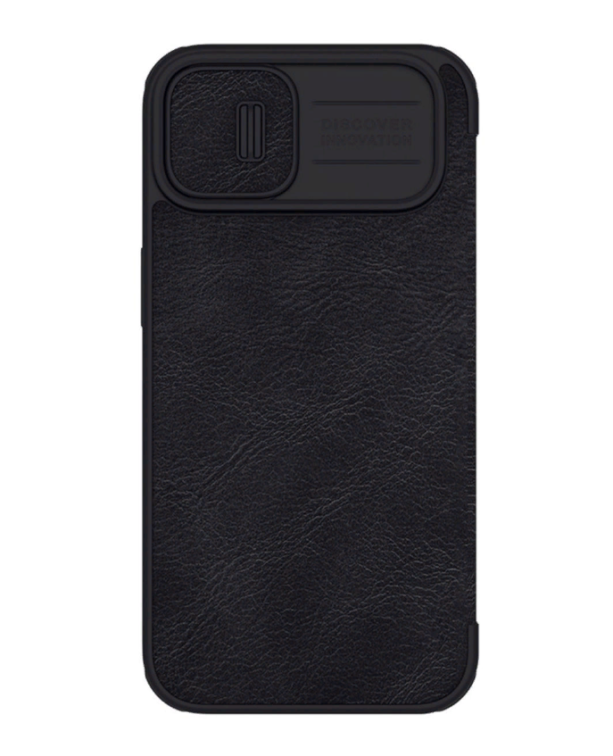 Чехол-книжка Nillkin Qin PRO из Premium экокожи с защитой камеры для iPhone 14