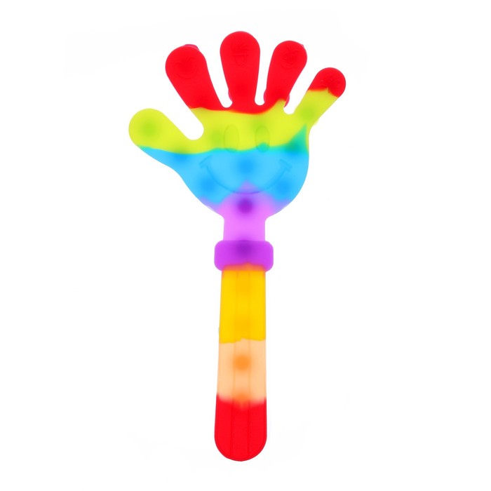 Развивающая игрушка «Ладонь» с присосками, цвета МИКС (20 шт.)