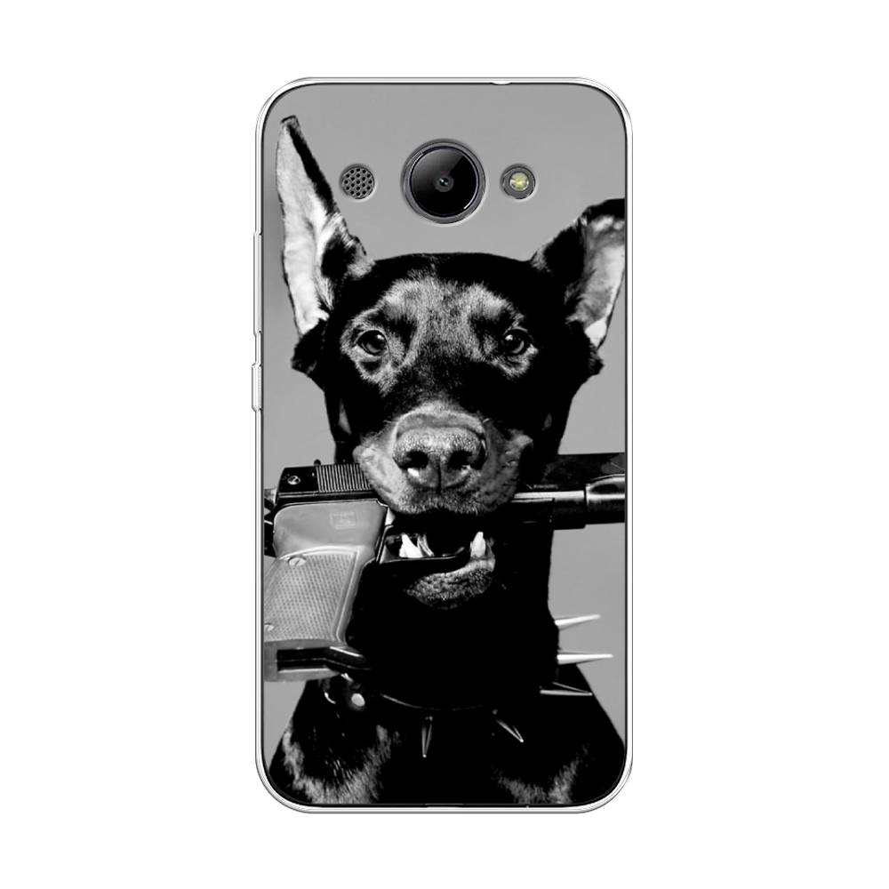 

Чехол Awog "Доберман" для Huawei Y3 2017