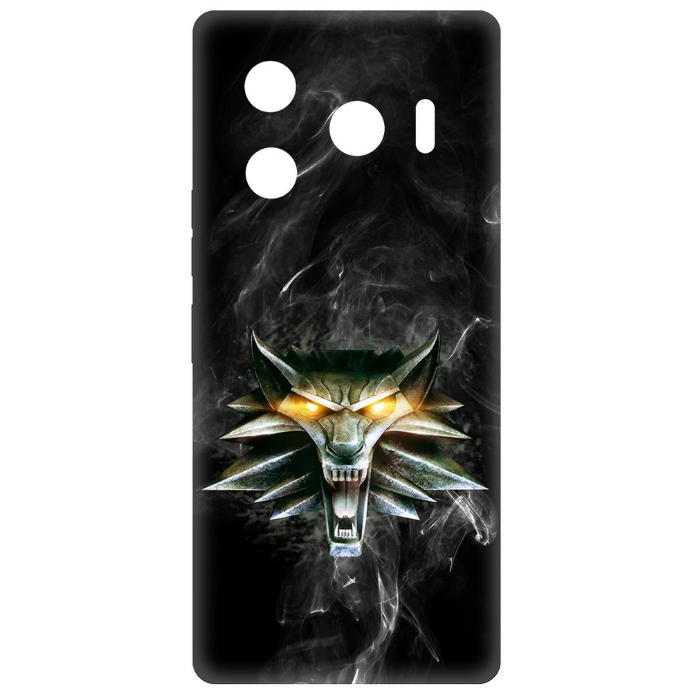 

Чехол-накладка Krutoff Soft Case Ведьмак. Школа Волка для TECNO Camon 30 Pro 5G черный