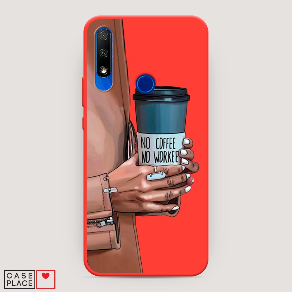 

Чехол Awog на Honor 9X "No coffee", Разноцветный, 69953-1