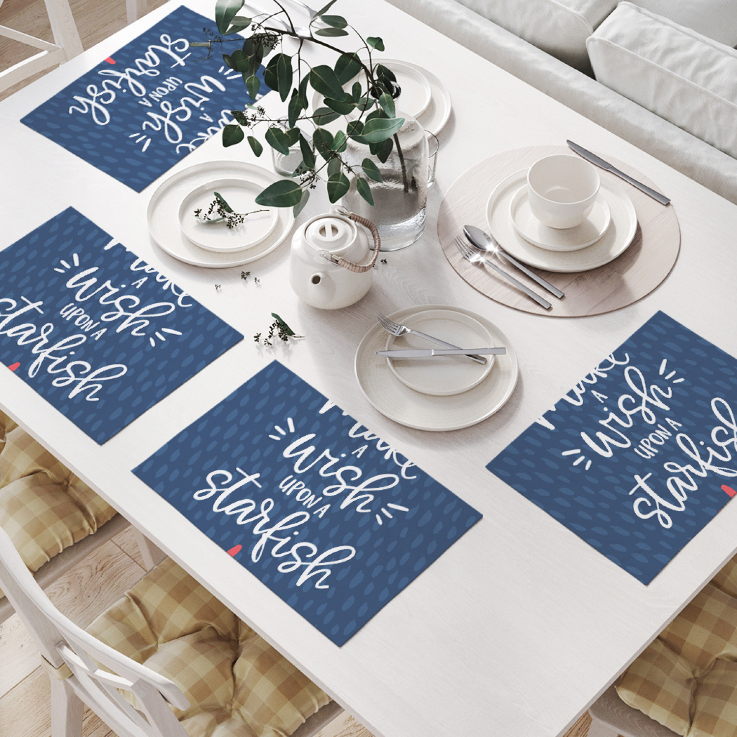 

Комплект салфеток JoyArty "Загадай желание" (32х46 см, 4 шт.), Загадай желание