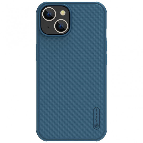

Пластиковый чехол Nillkin Super Frosted Shield Pro Magnetic для магнитной зарядки для iP, Синий