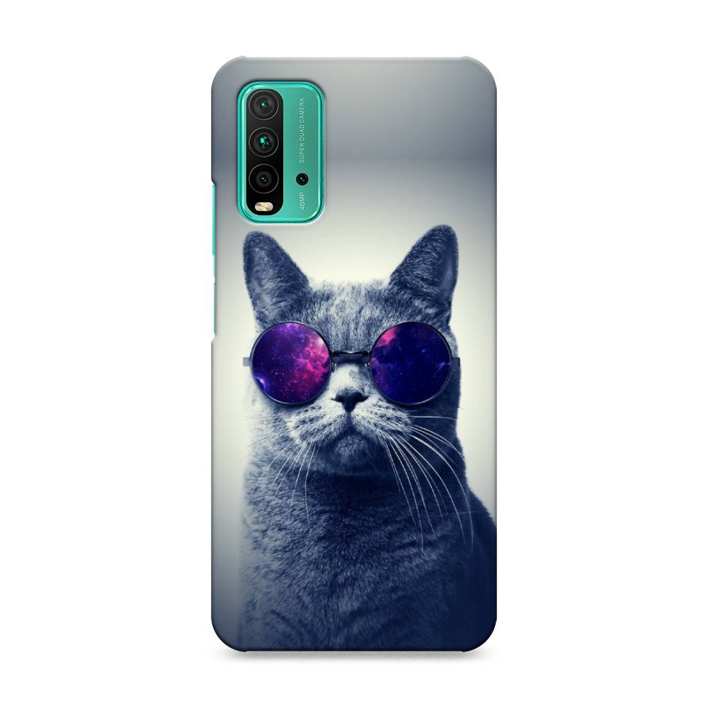 

Пластиковый чехол "Космический кот" на Xiaomi Redmi 9T, 39820-1