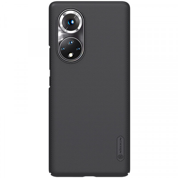 

Матовый пластиковый чехол Nillkin Super Frosted Shield для Honor 50 Pro / Huawei Nova 9, Черный