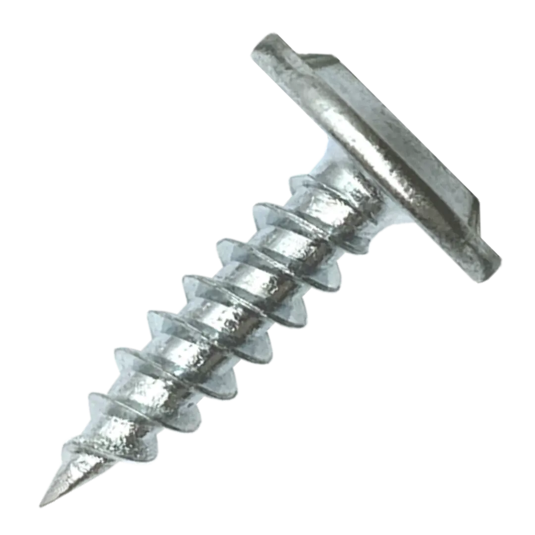 

Саморезы с пресс-шайбой оцинкованные с острым наконечником, 4.2x16 500 шт. цвет серебро
