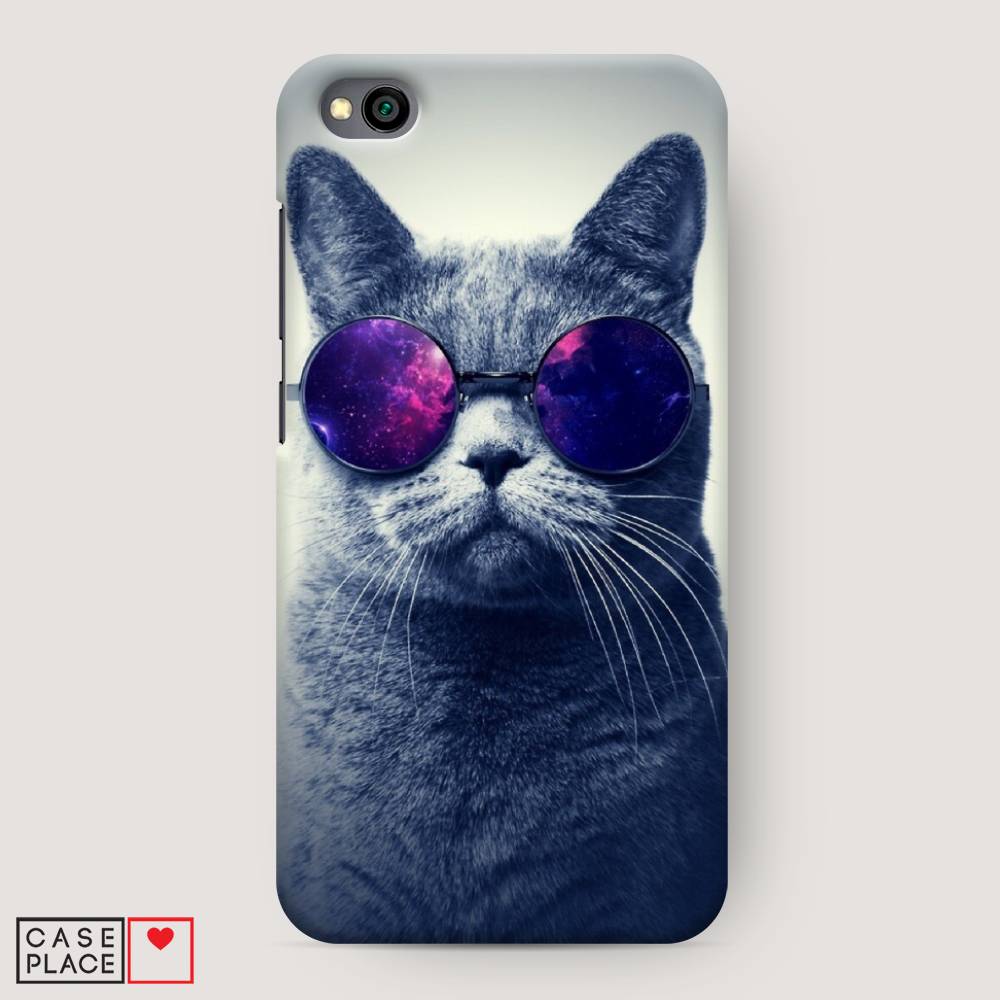 

Пластиковый чехол "Космический кот" на Xiaomi Redmi Go, 35120-1