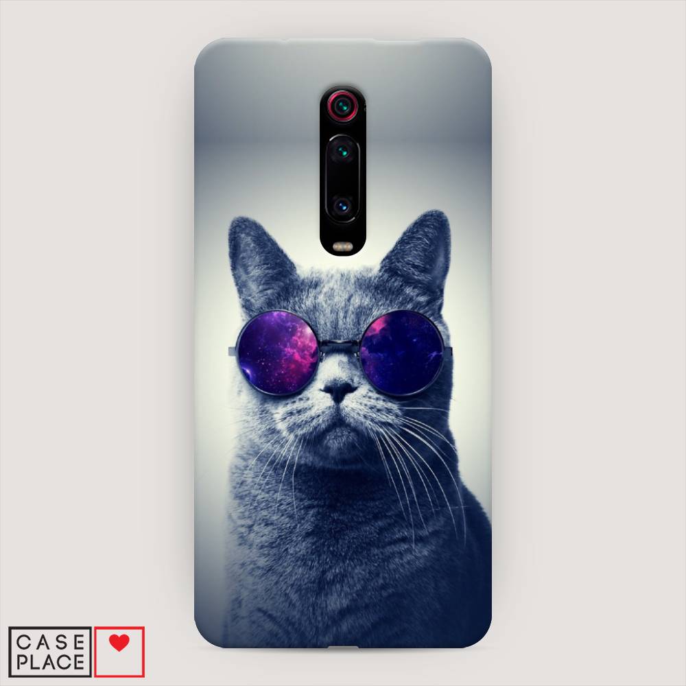 

Пластиковый чехол "Космический кот" на Xiaomi Redmi K20 Pro, 35620-1
