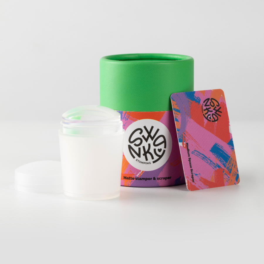 

Штамп матовый Swanky Stamping в тубусе, Прозрачный