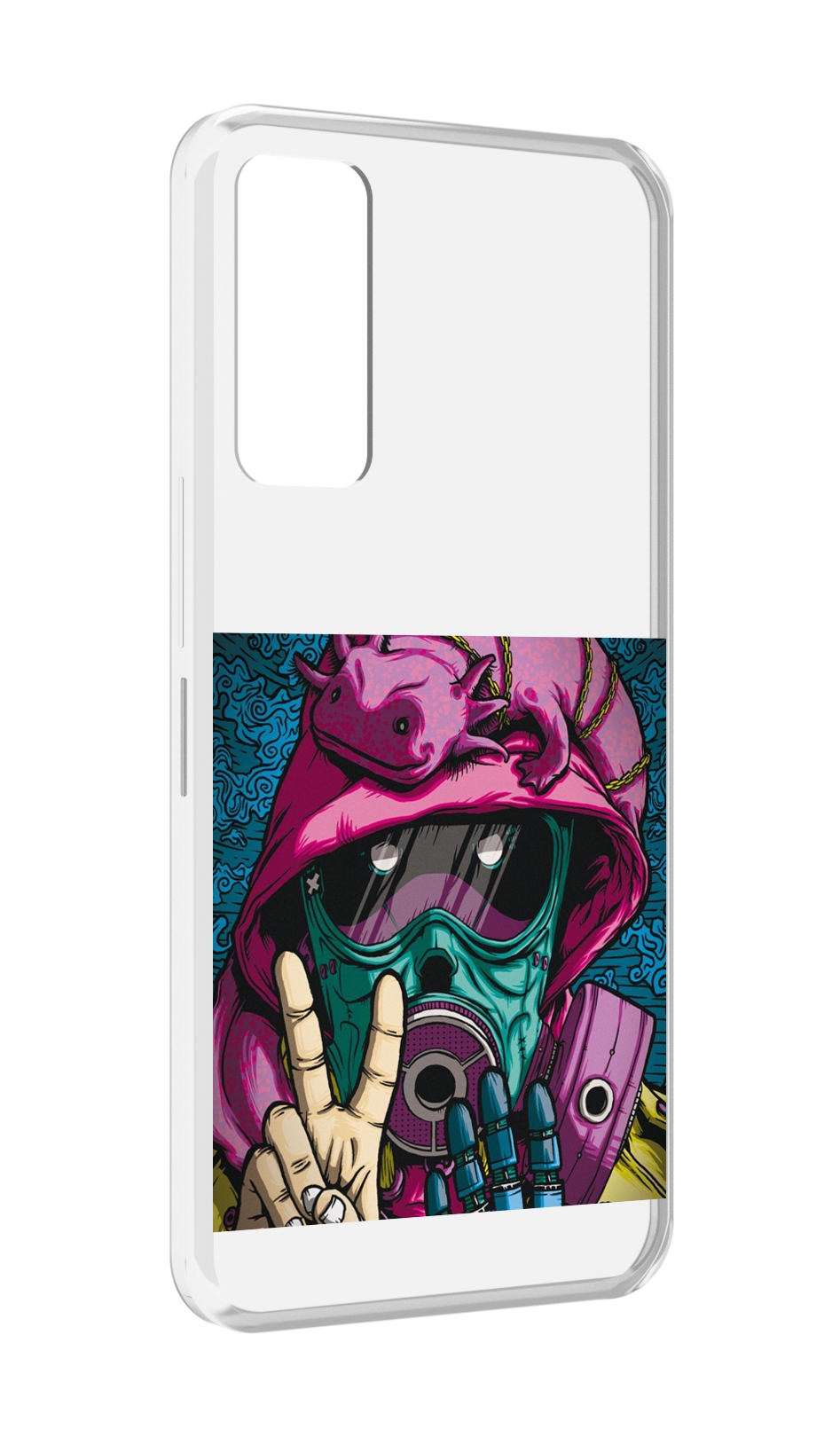 

Чехол MyPads Всем-мир для TCL 30 / TCL 30 5G / TCL 30+ plus, Прозрачный, Tocco