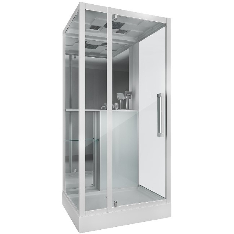 фото Душевая кабина grossman 100x90 gr166 без гидромассажа