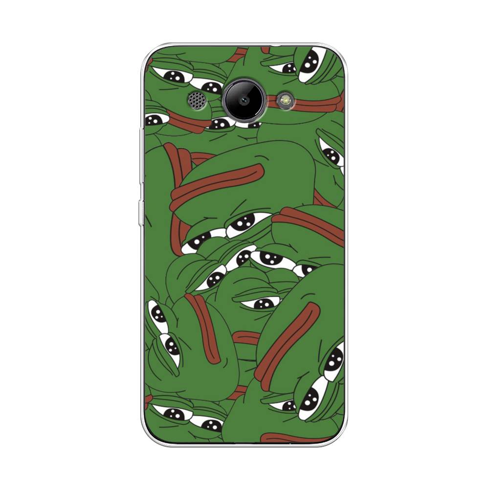 

Чехол Awog "Печальный frog" для Huawei Y3 2017, 62650-9