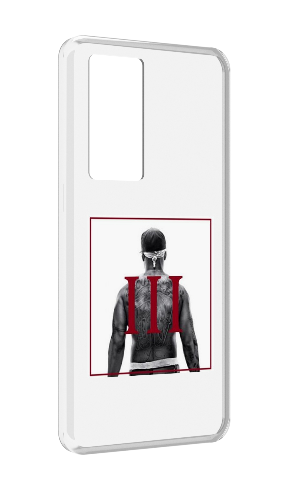 

Чехол MyPads 50 Cent - Straight Outta The Hood III для Realme GT Master Explorer Edition, Прозрачный, Tocco