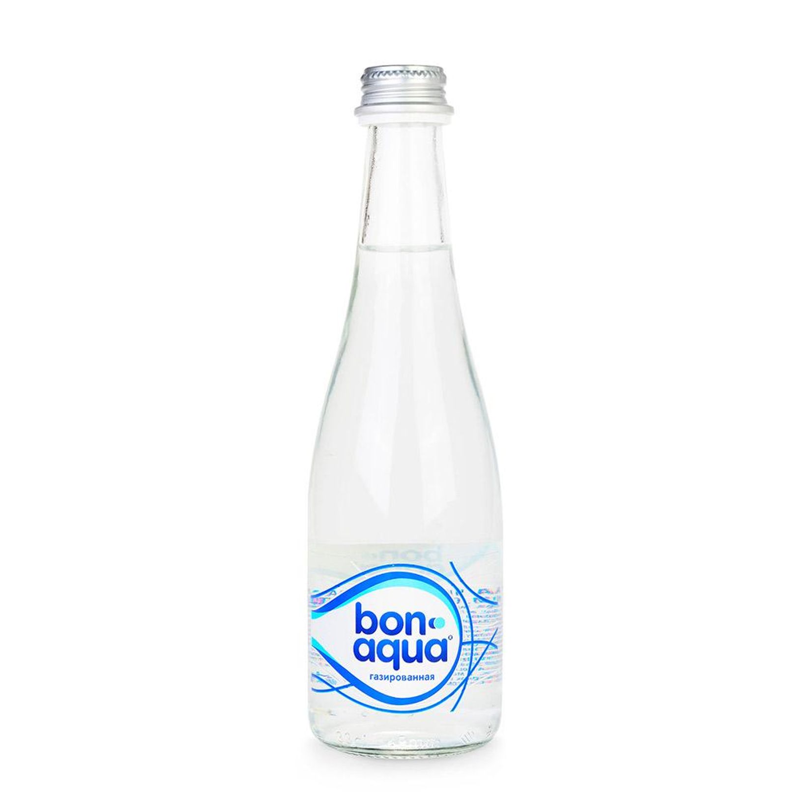 Вода питьевая Bona Aqua газированная столовая 0,33 л
