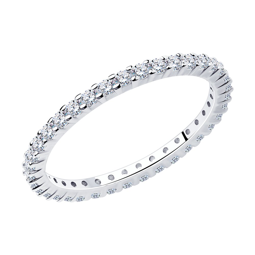 

Кольцо из серебра р. 15 SOKOLOV 94013276, фианит, 94013276