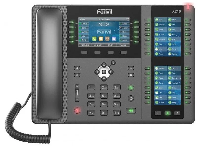 

IP-телефон FANVIL X210 черный, X210