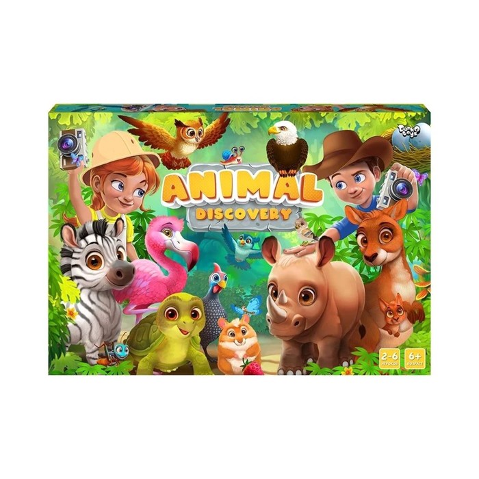 

Настольная развлекательная игра Animal Discovery