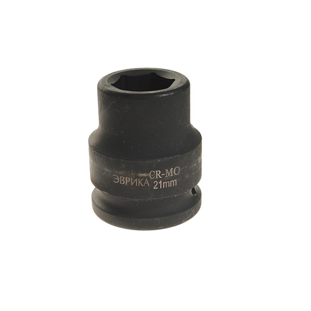 

Головка торцевая 3/4" 21мм ударная ЭВРИКА ER-95909, ER-95909