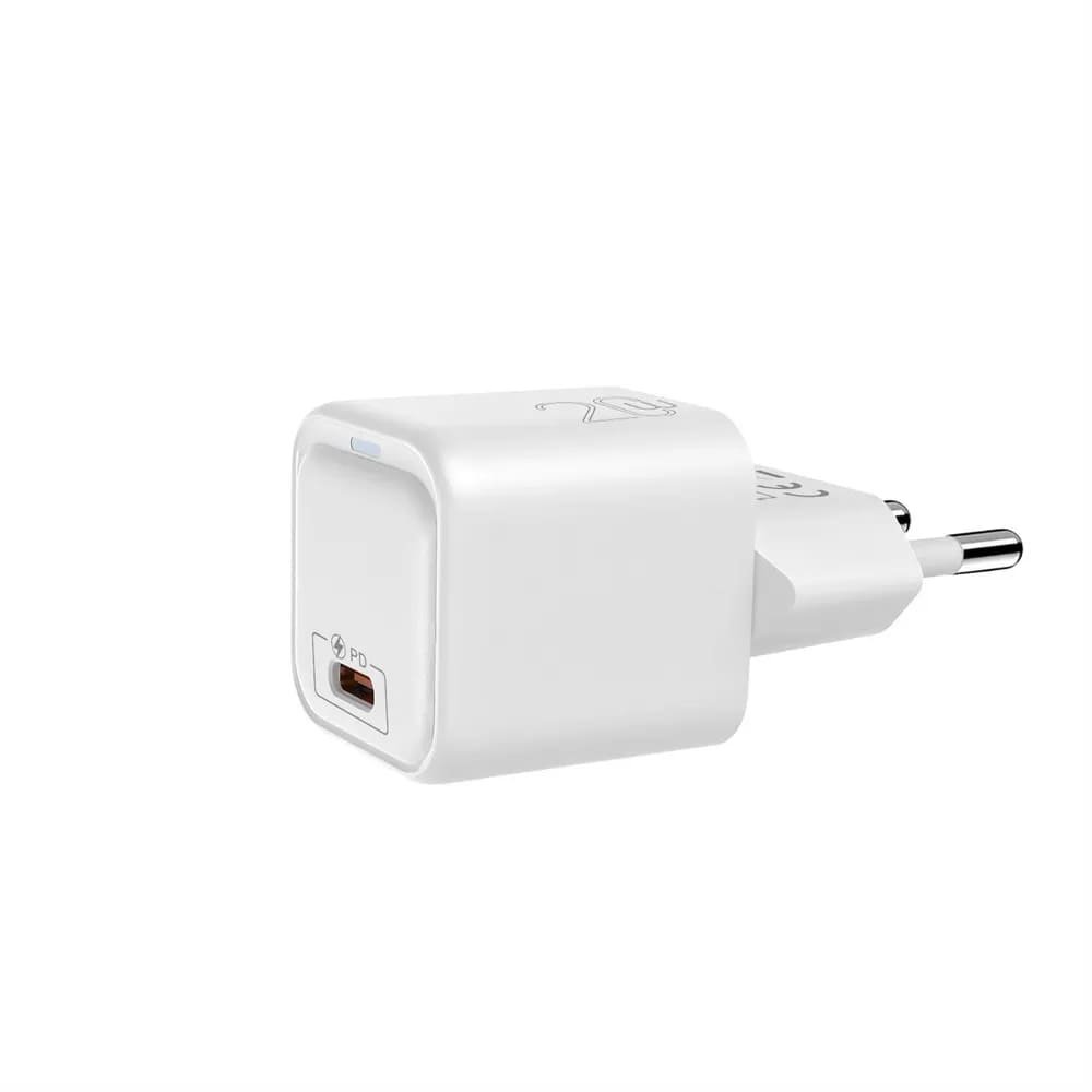 Сетевое зарядное устройство Vyvylabs C20CE-01 Super Mini Fast Charger Type-C 20W White