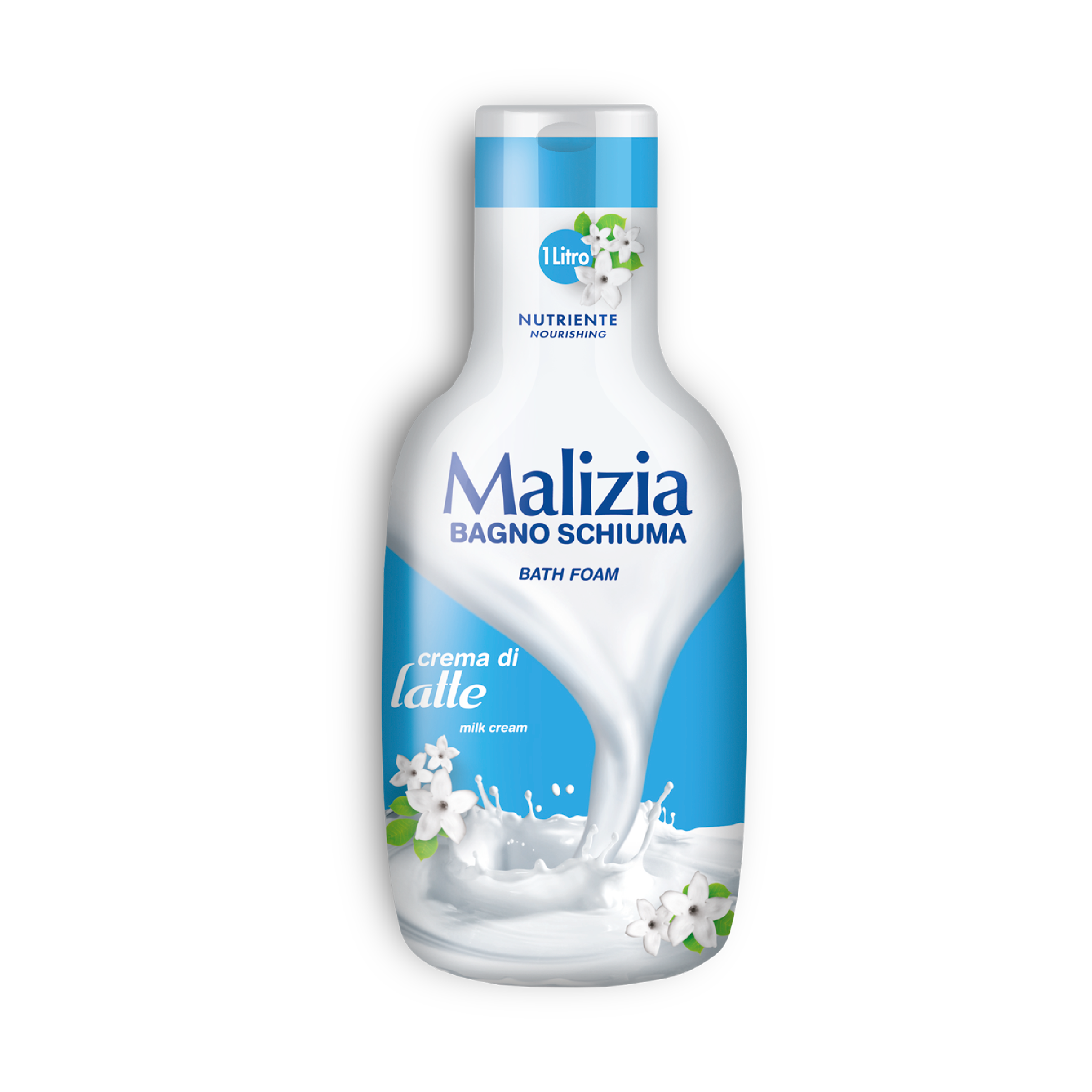 Пена для ванн Malizia Milk 1000 мл malizia пена для ванны орхидея и янтарь 1000 0