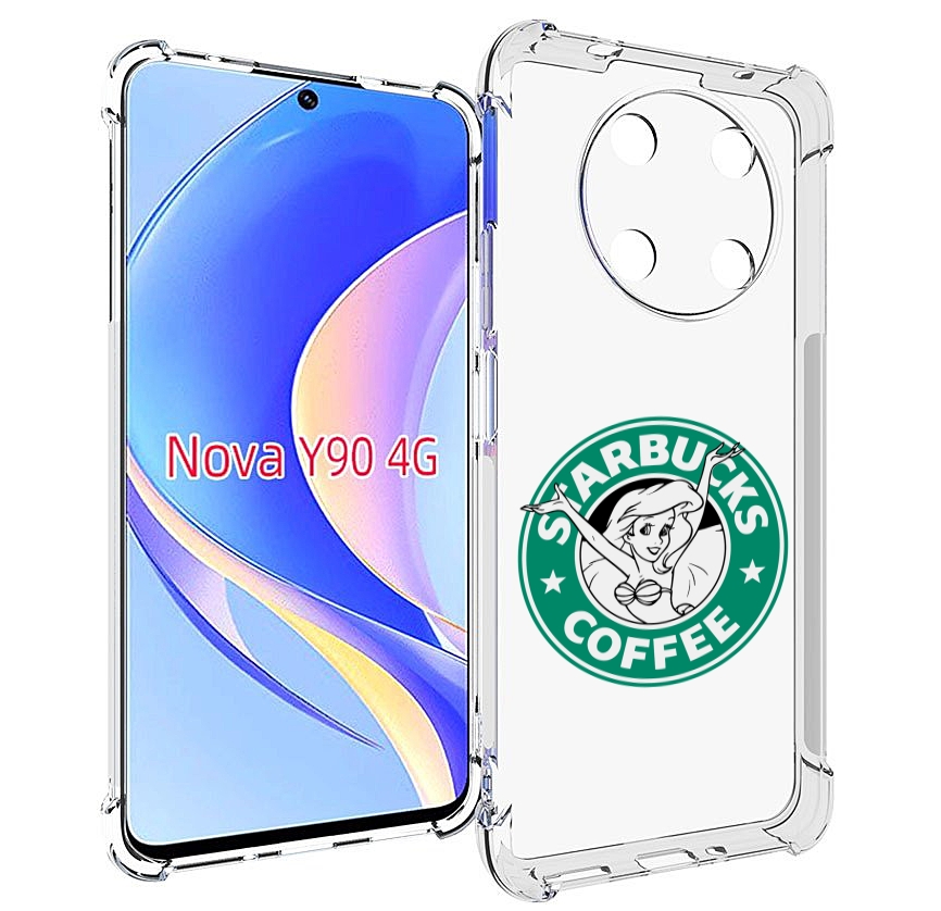 

Чехол MyPads старбакс-кофее для Huawei Nova Y90 (CTR-LX1) / Enjoy 50 Pro, Tocco