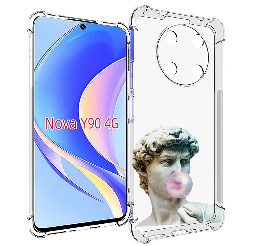 

Чехол MyPads статуя-с-жвачкой для Huawei Nova Y90 (CTR-LX1) / Enjoy 50 Pro, Tocco